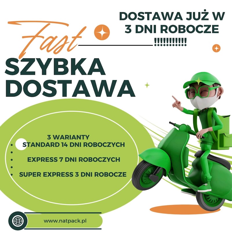 Realizacja — szybka dostawa opakowań